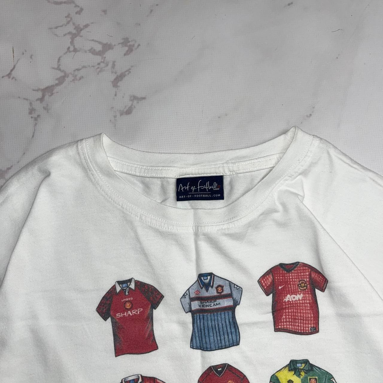 Vintage T-shirt Art Of Football Manchester rare Tee 90’s