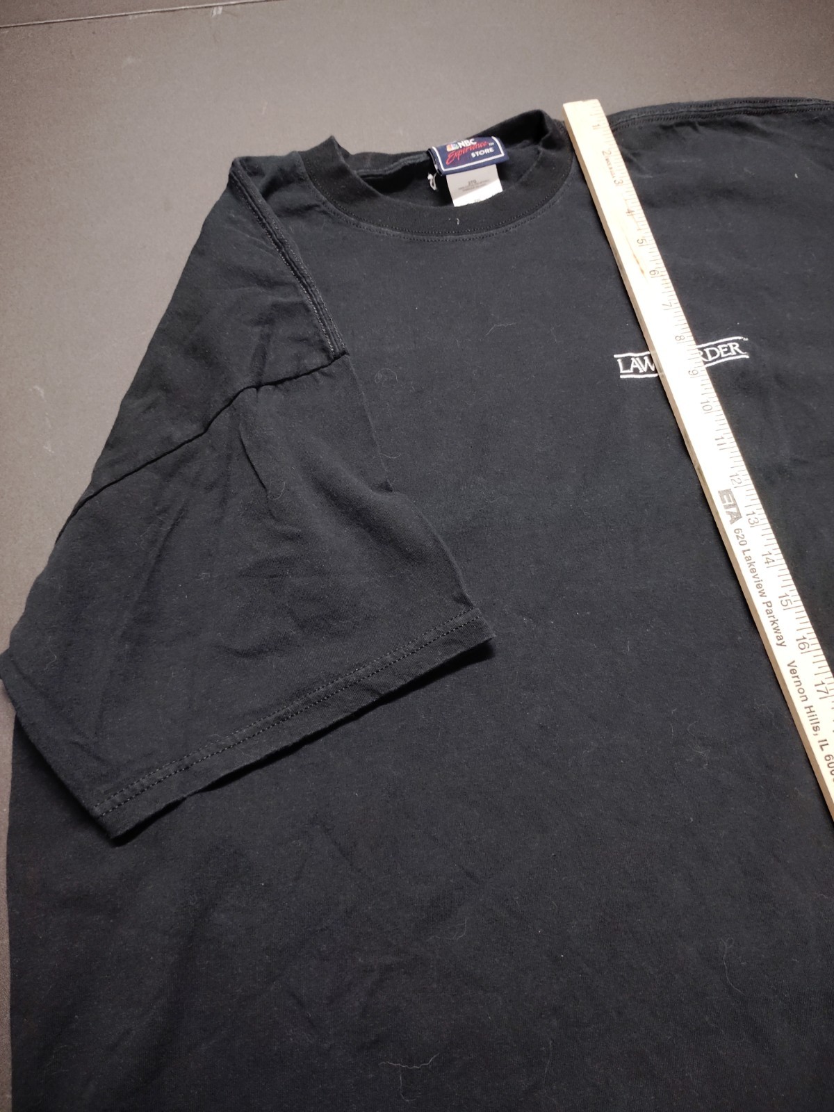 Nbc Store Law and Order Embroidery Tv Drama Show Promo Shirt 2xl A290