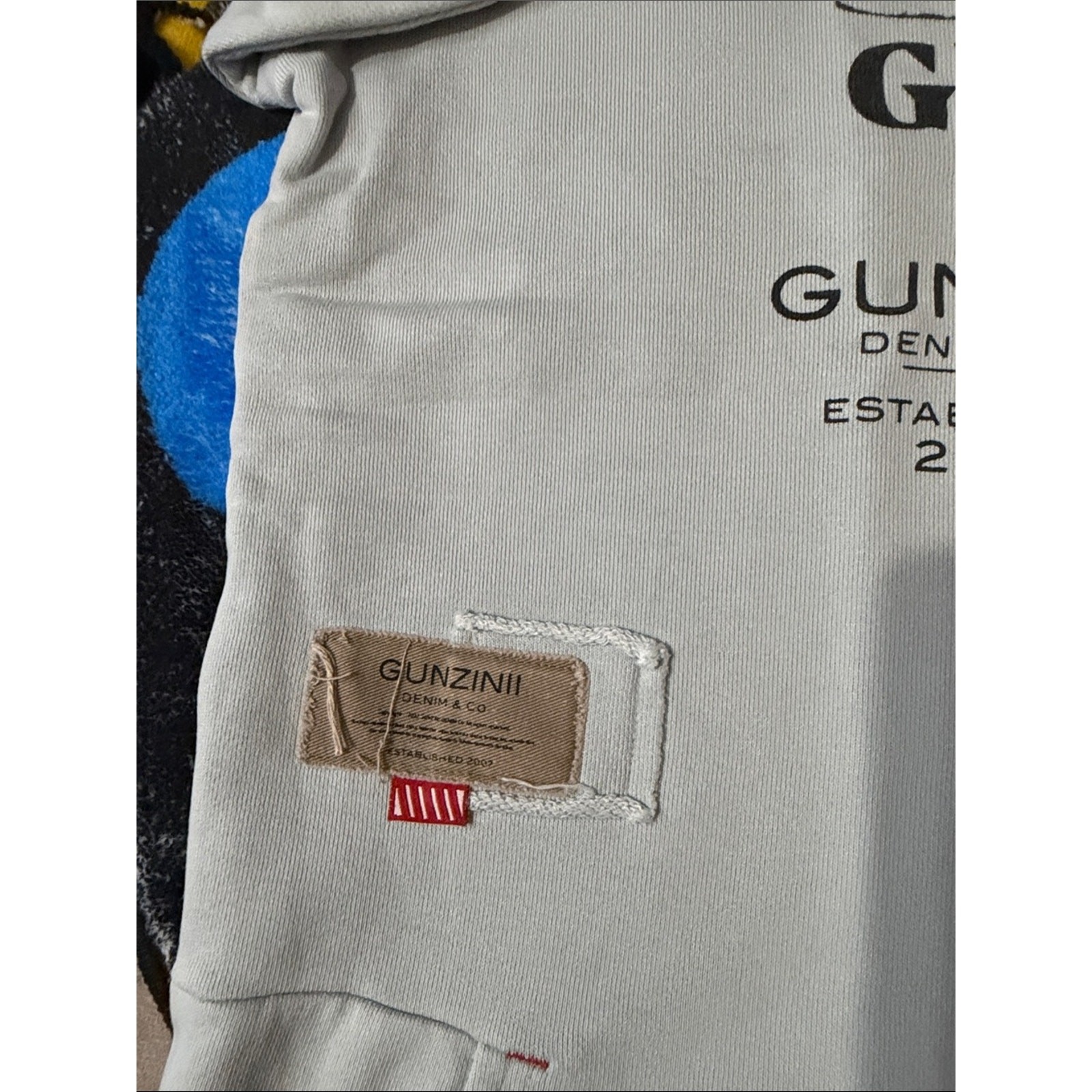 Gunzinii Denim & Co. “Heart on Fire” Split-Tone Graphic Tee