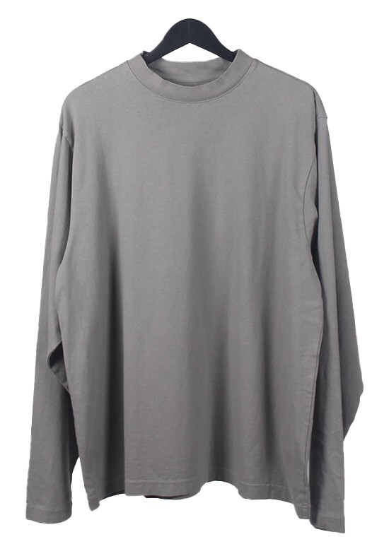 UNRELEASED YZY GAP LONG SLEEVE SHIRT (LIGHT GREY – 2XL) *IN HAND*