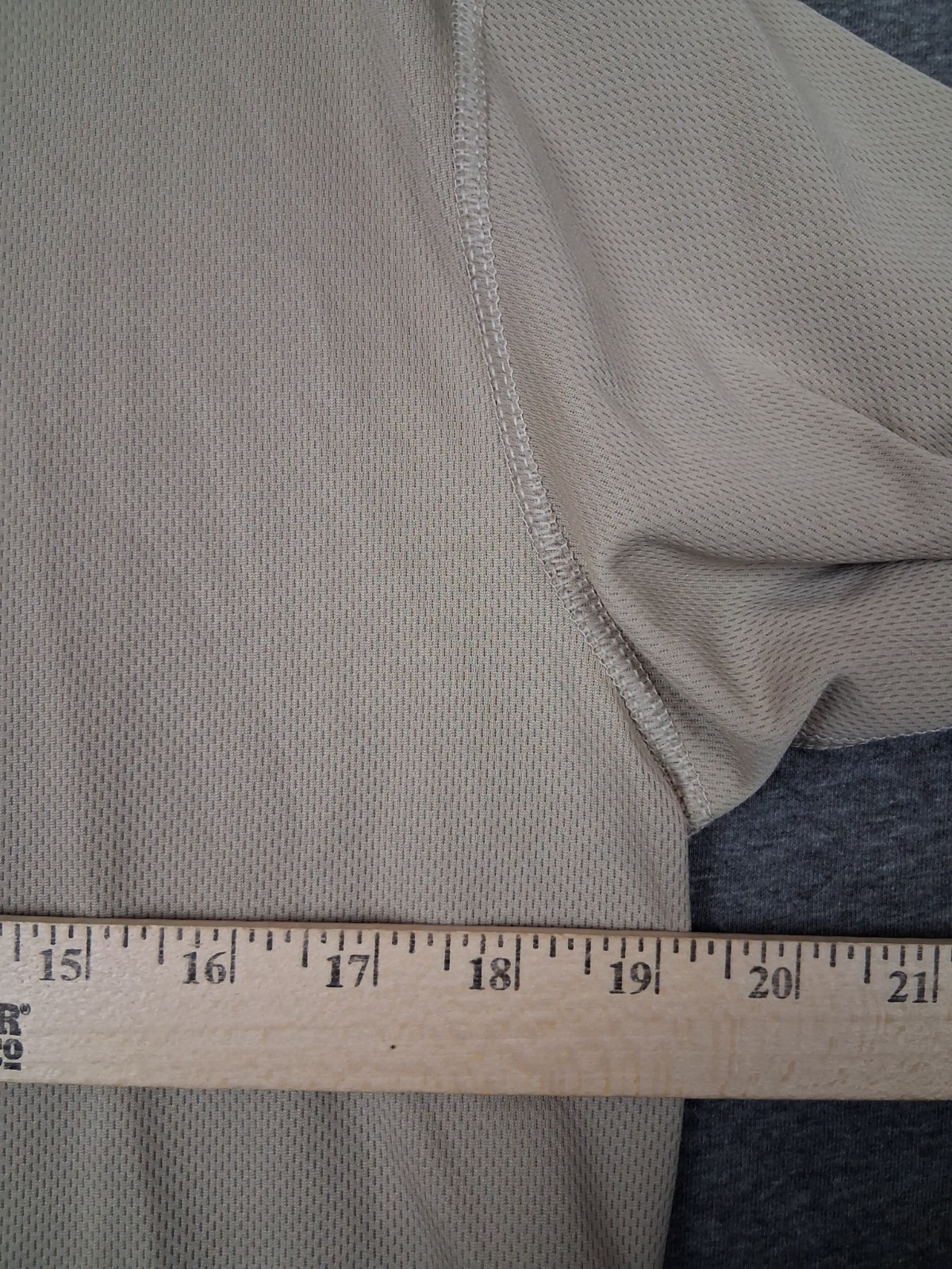 Fire Resistant Mens Shirt Medium Brown Baselayer FR HQ Lightweight