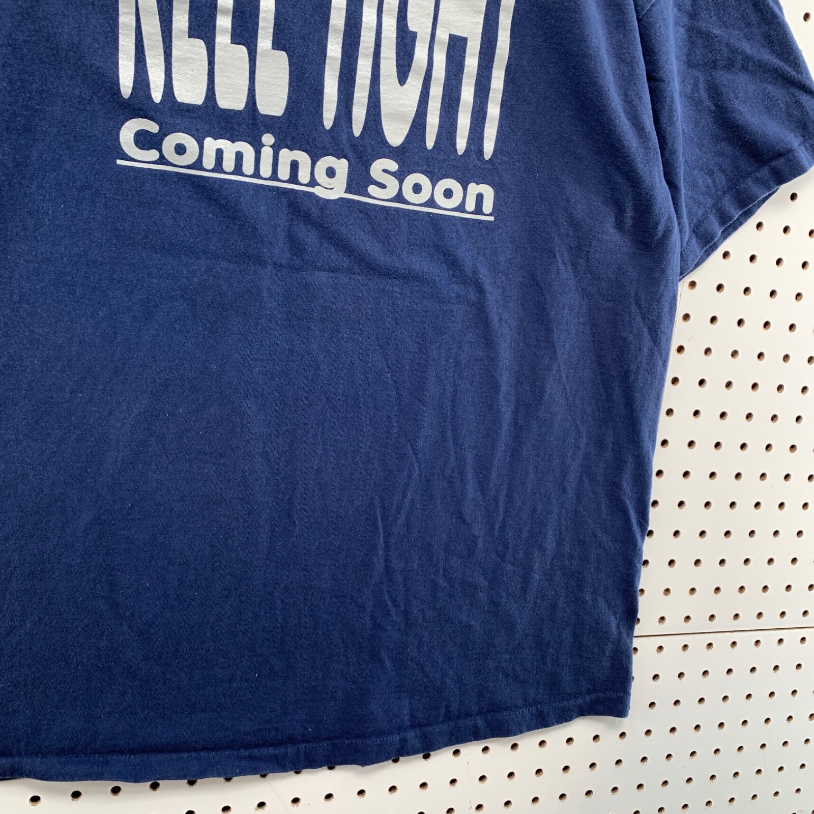 Vintage Funk Warren G Rap Shirt Mens L Blue Single Stitch Reel Tight 23.5×29