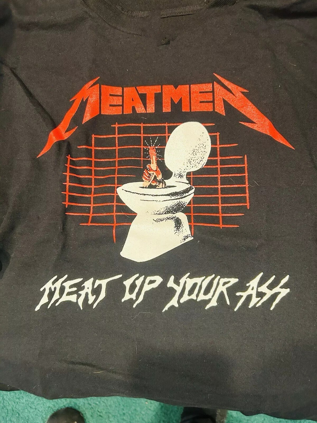 THE MEATMEN MEAT UP YOUR ASS T SHIRT SIZE S To 4XL