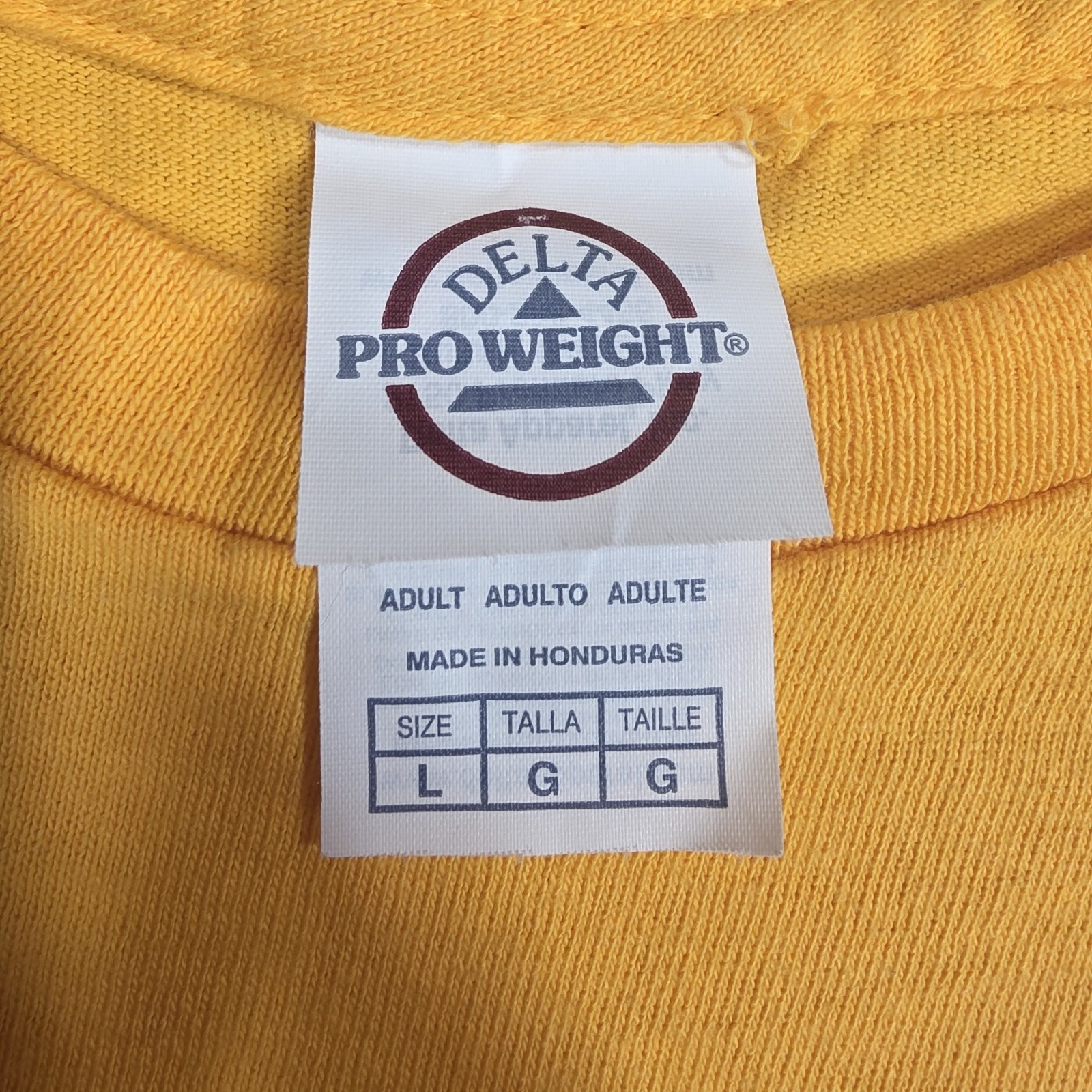 lowa Hawkeyes Landscape Shirt Men’s Large Yellow NCAA College Sports Logo City