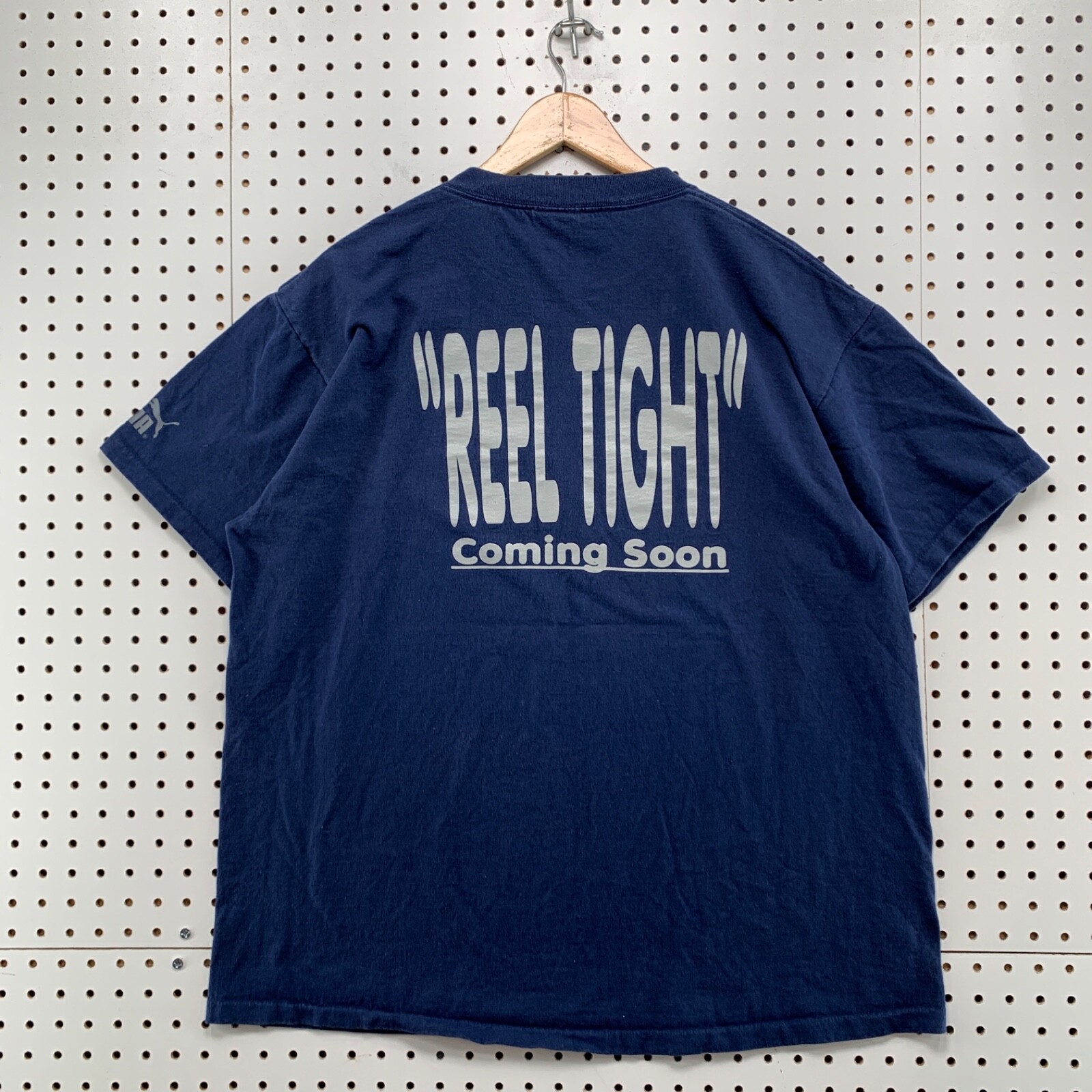 Vintage Funk Warren G Rap Shirt Mens L Blue Single Stitch Reel Tight 23.5×29