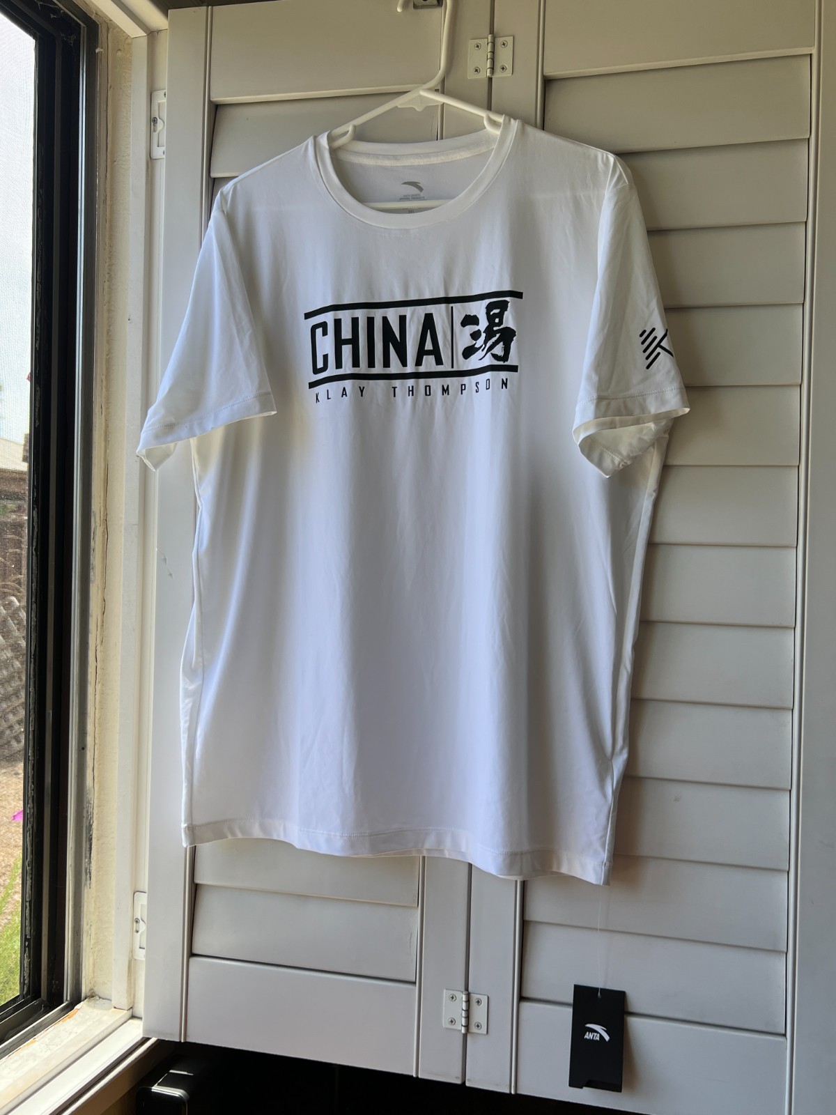 Anta China Klay Thompson White Shirt