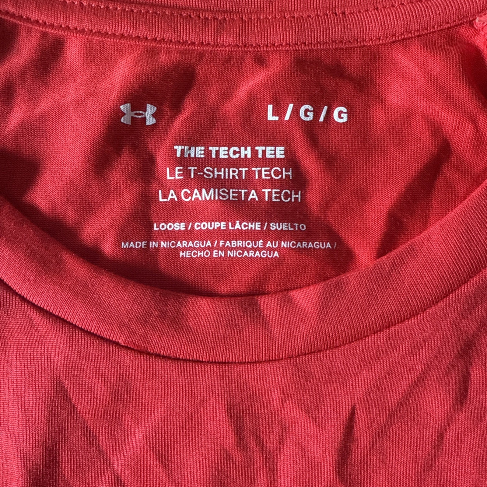 Under Armour Men’s Tech 2.0 T-Shirt In Red Size L