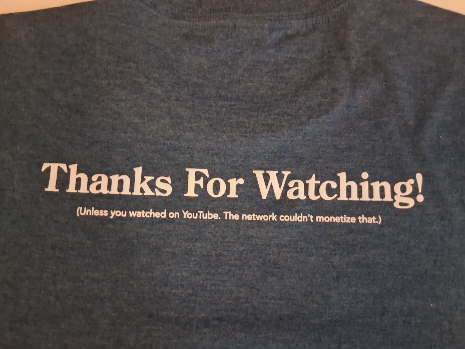 The Late Show With Stephen Colbert Last Show Tee Shirt – Medium
