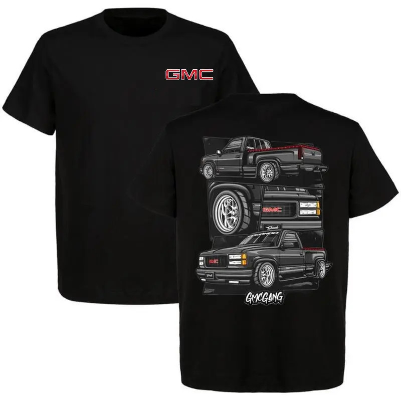 GMC Gang Truck Graphic Tee, Classic GMC Pickup Shirt For OBS Lovers