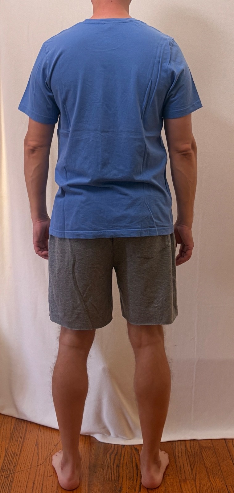 Canvas by Bella + Canvas Blue Size L Short Sleeve Crewneck Cotton T-Shirt