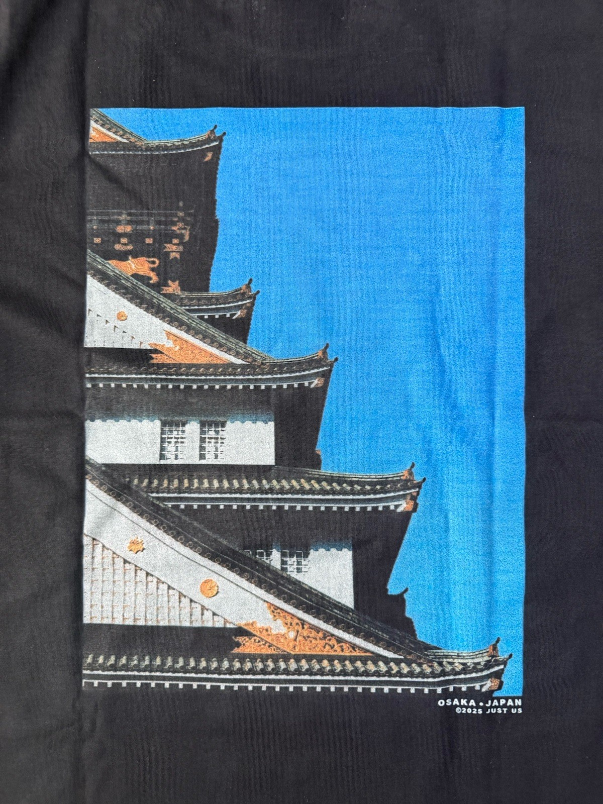 Kith Osaka Castle Tee | Black | SMALL IN STOCK!