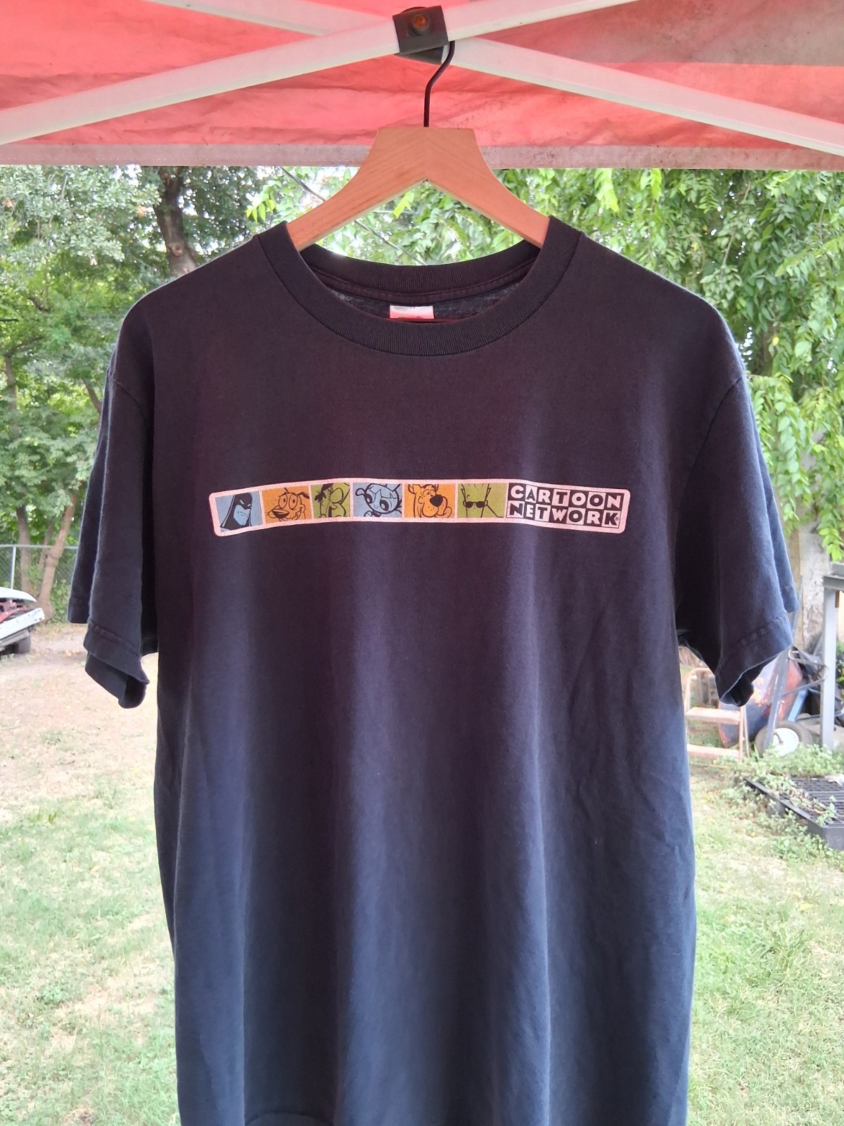 Y2K Vintage Cartoon Network box Logo Promo T-shirt