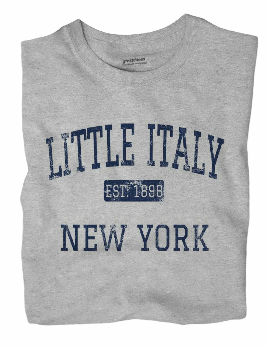 Little Italy New York NY T-Shirt New York City EST