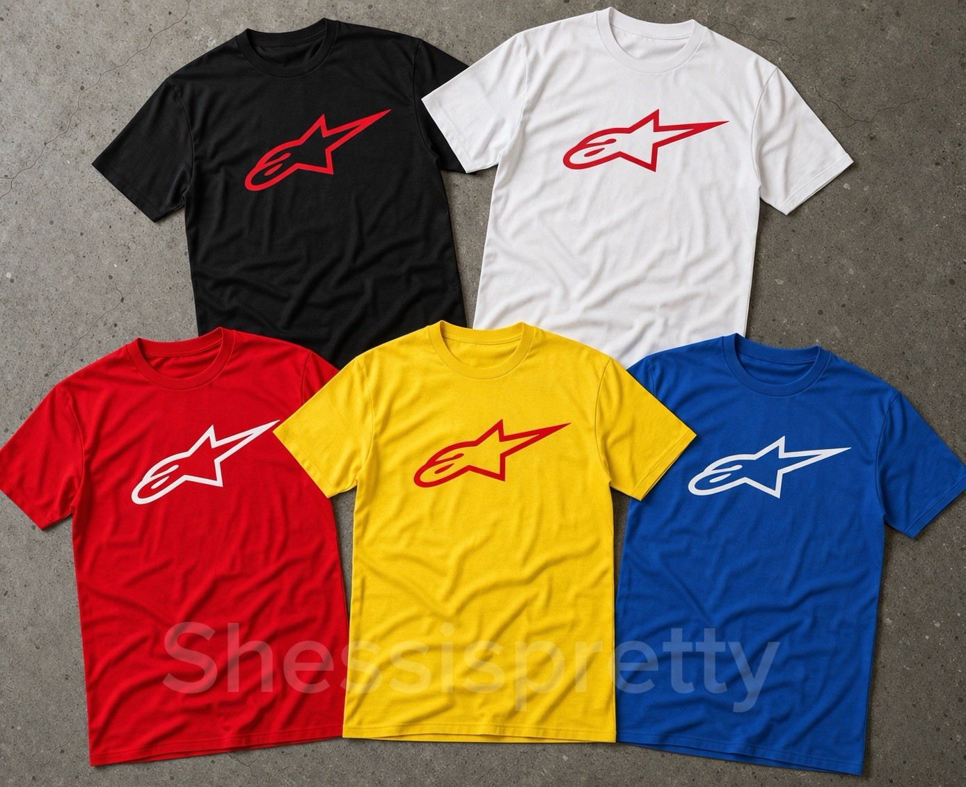 Alpinestars T-Shirt Skate Style 🛹🔥 Streetwear Racing Tee – Perfect for Skaters