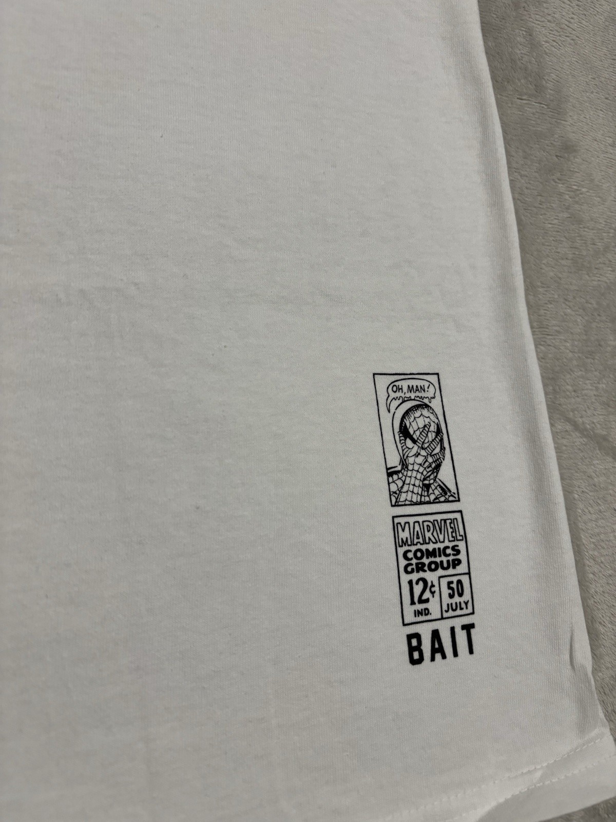 BAIT x Marvel Venom Collab T-Shirt Size XL