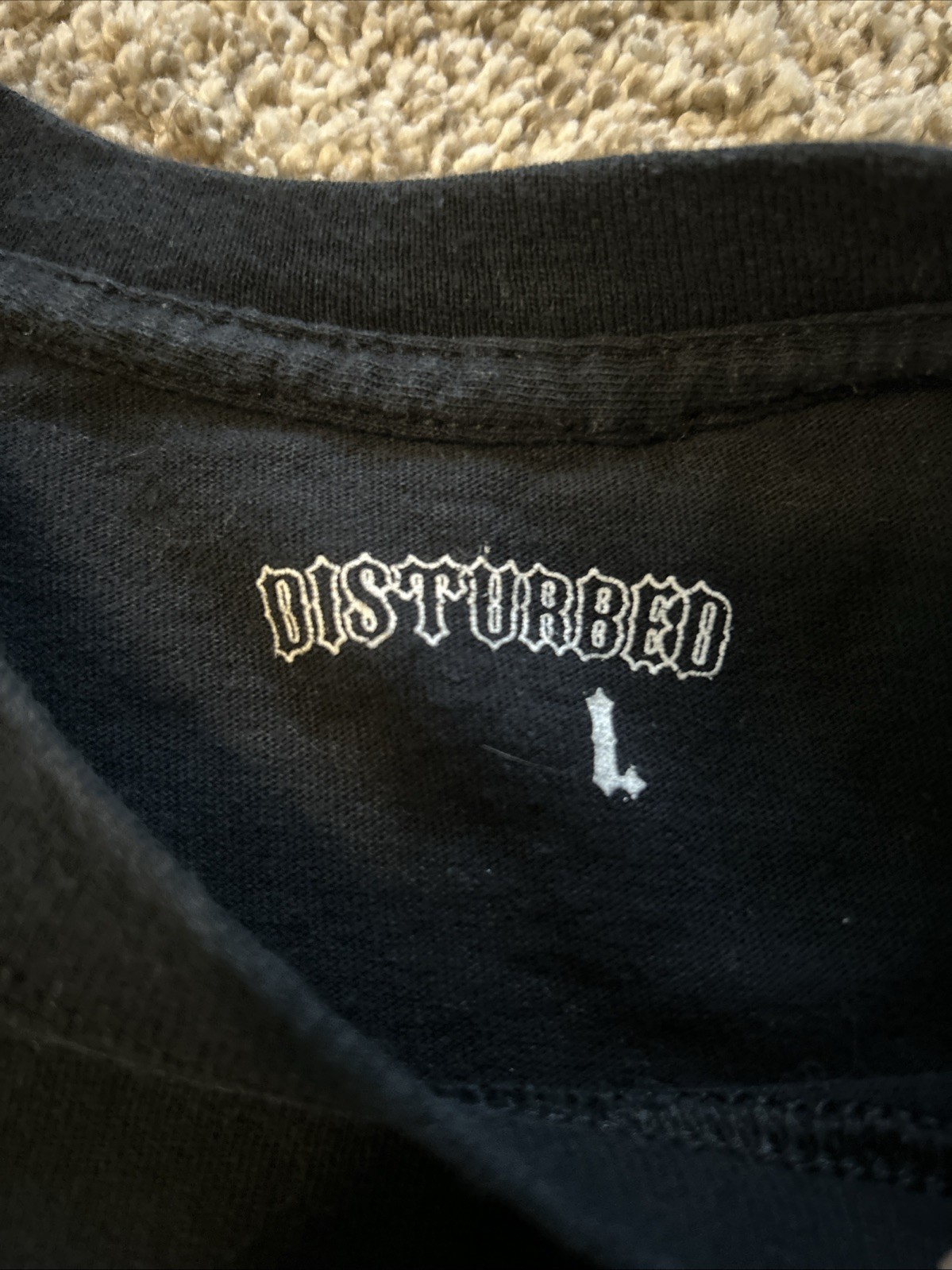 Disturbed Men’s Large T Shirt