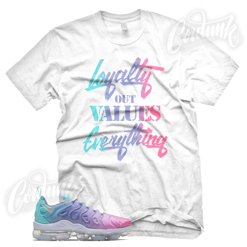 LOYALTY T Shirt for N Air Vapormax Plus Pastel Psychic Pink Thistle Aurora