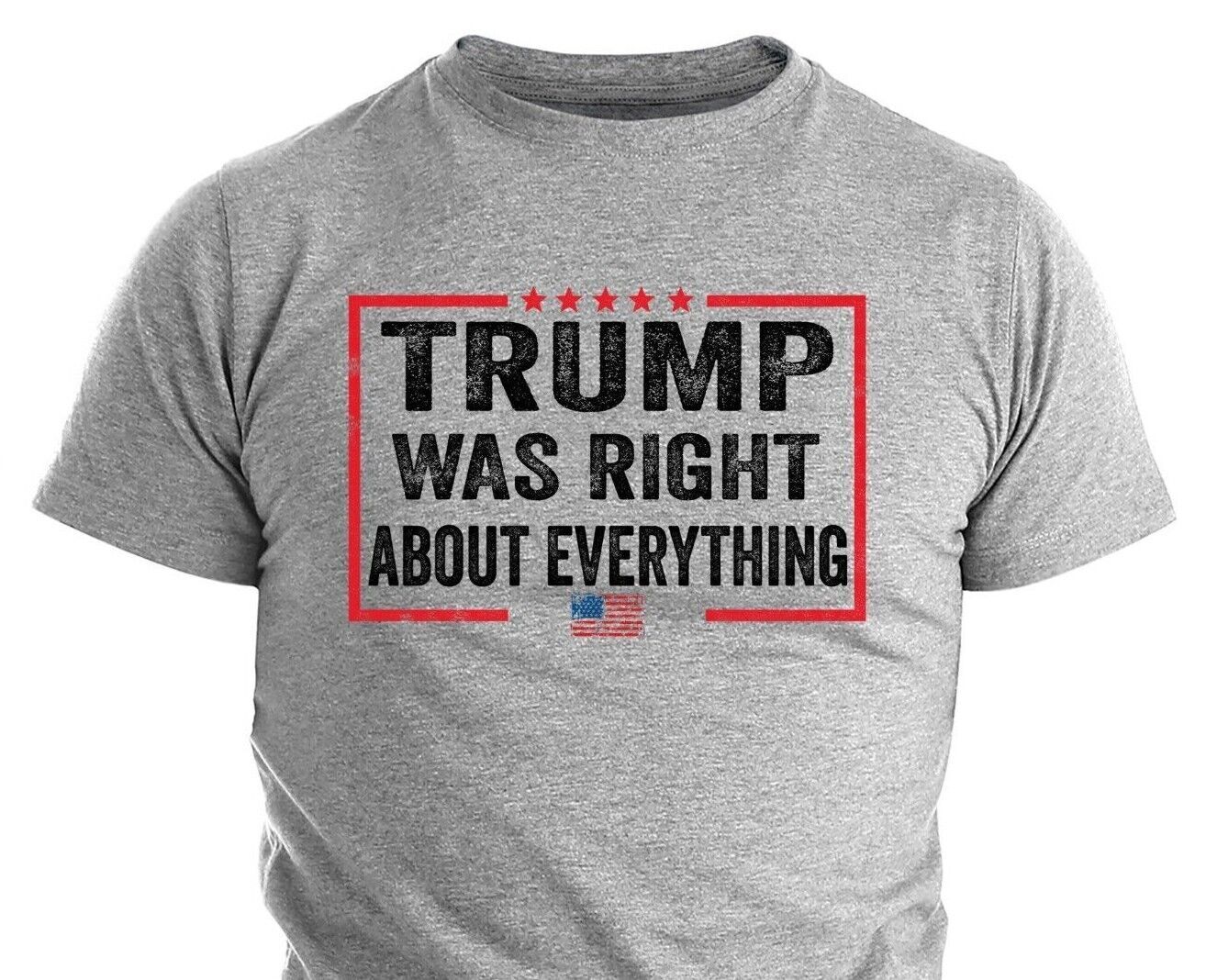 Donald Trump Was Right Humor T shirt Funny Election Trump 2024 Political Shirts