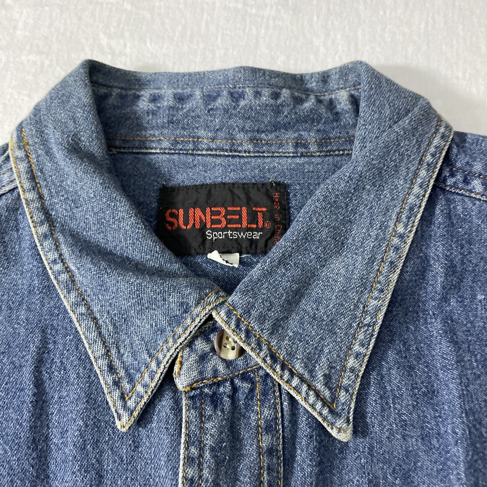 VINTAGE 90s COMIC IMAGES Marvel Promo Event Denim Jacket Sz XL Stan Lee Comics