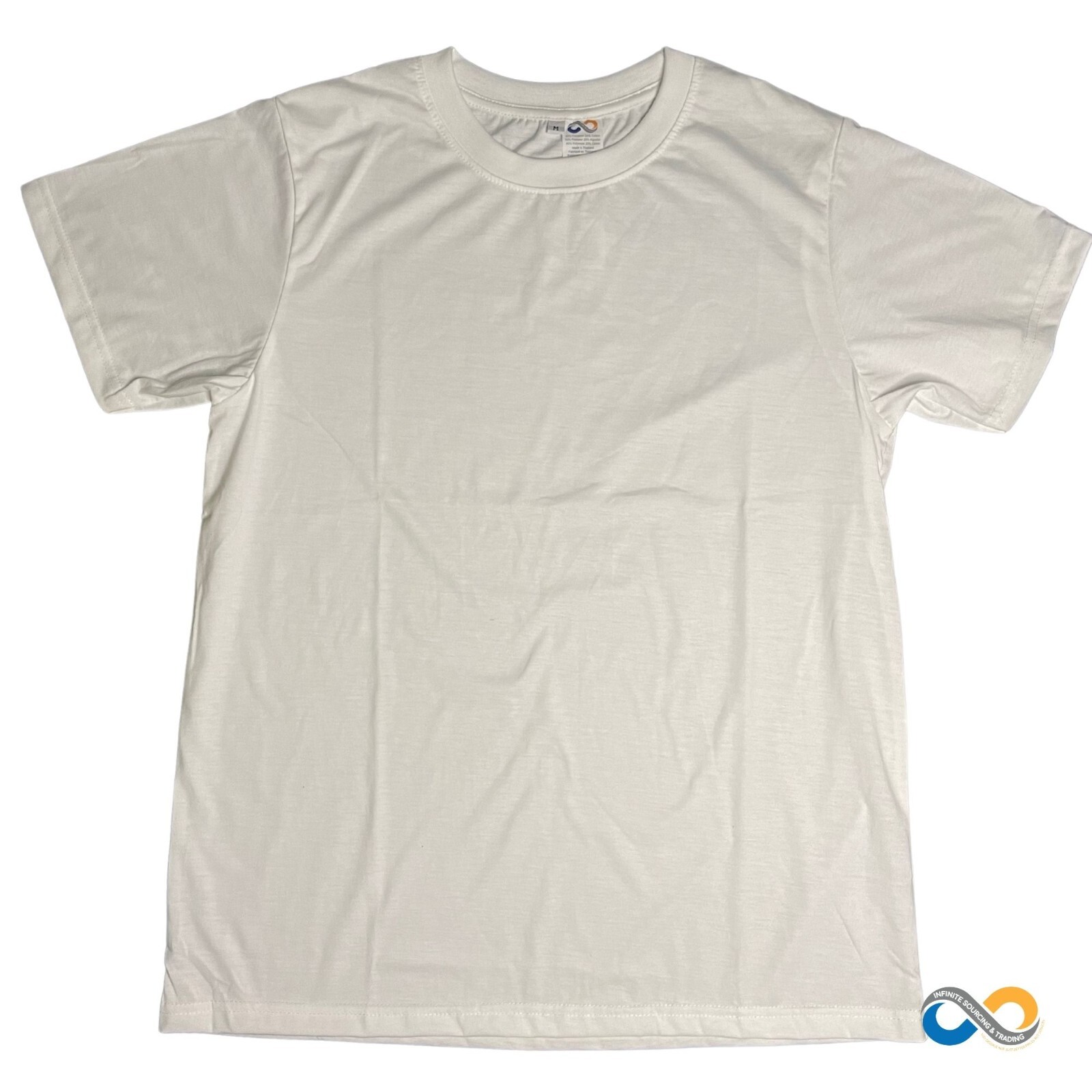 80/20 Polyester Adult Crew Neck Short Sleeves T-Shirt, Colored Sublimation Shirt