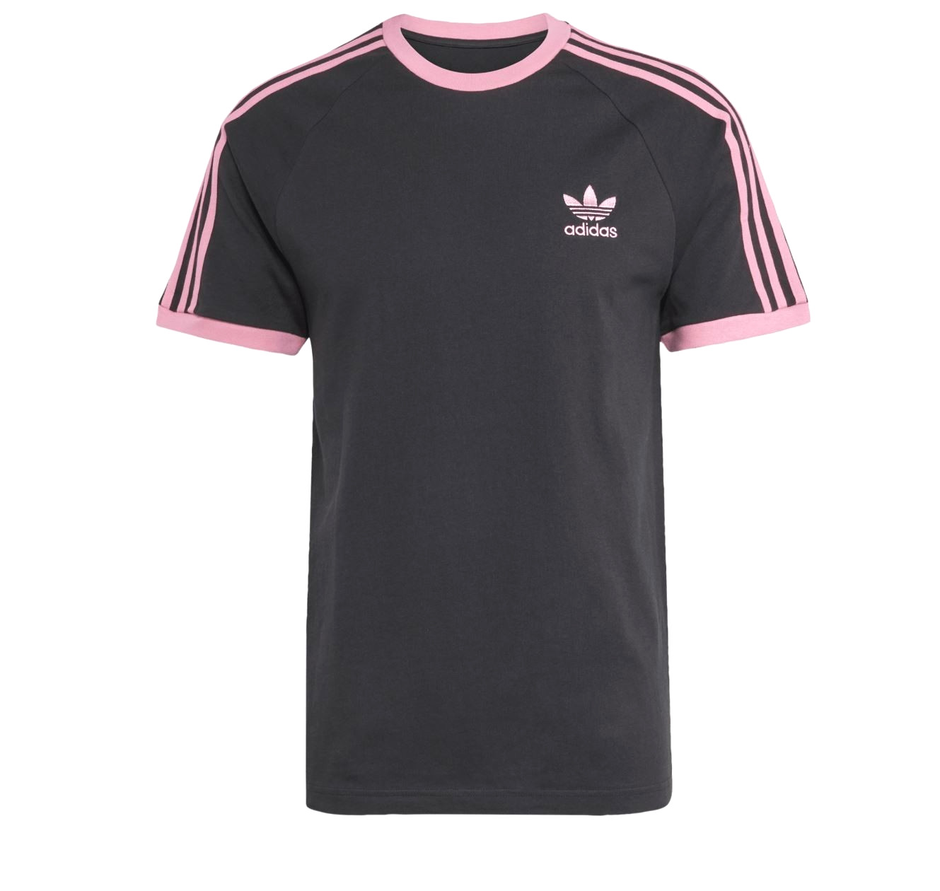 NEW MENS ADIDAS ORIGINALS 3-STRIPES CALIFORNIA TREFOIL SHIRT ~SIZE 2XL KA56 PINK