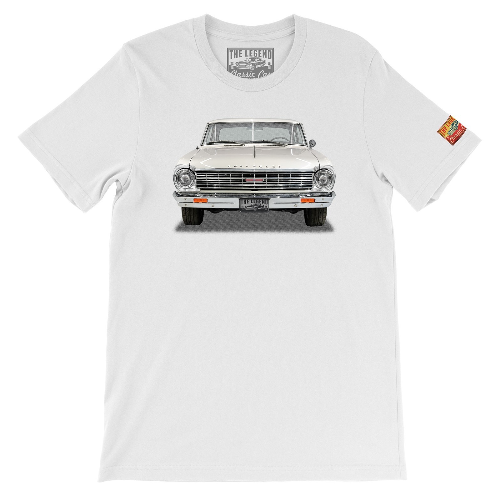 1965 Chevy Nova Men’s T-shirts Classic Car T-shirt Gift Tshirts
