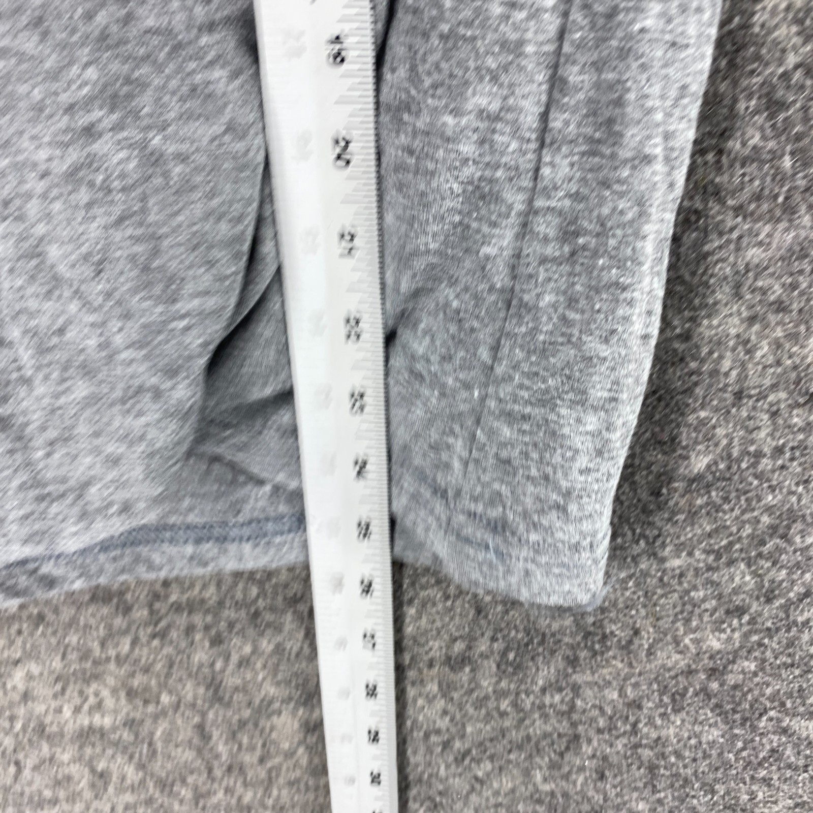 New Next Level T-Shirt Men S Gray Striped Crew Neck Short Sleeve Pullover