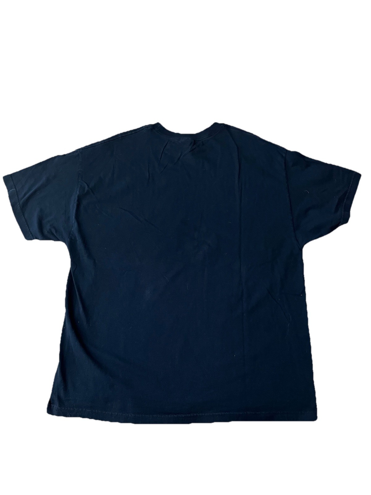 Quick Silver Short Sleeve Mental Mutiny Navy Blue T-Shirt Size XL 100% Cotton