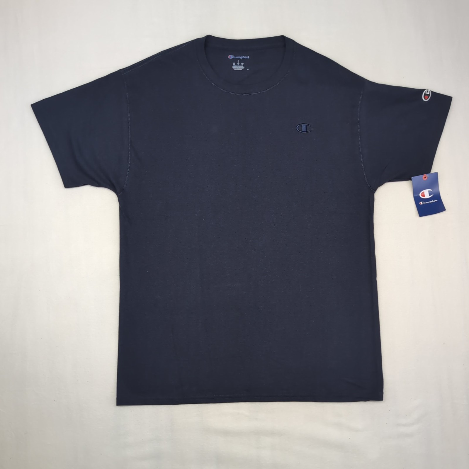 New with Tags L Champion Adult Short Sleeve Stylish T Shirt Casual Plain T-Shirt