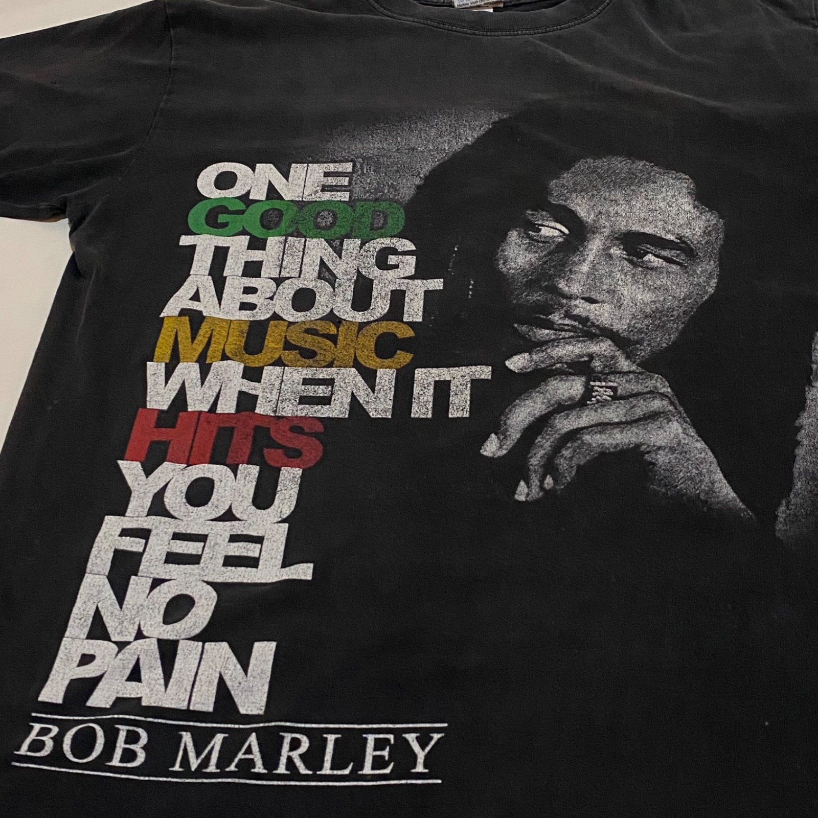 Vintage Bob marley tshirt band
