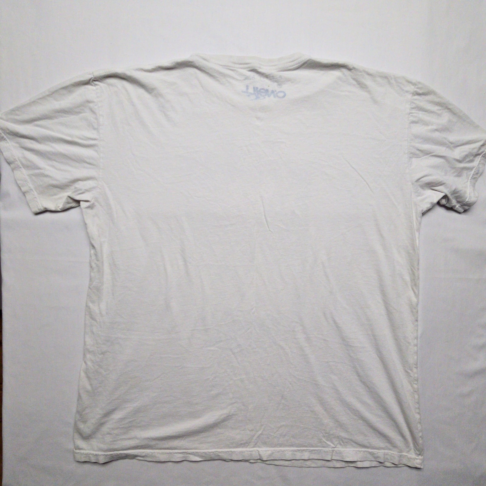 O’Neill Project Blue Graphic Tee Tree Print Mens White XXL Faded Surf Shirt