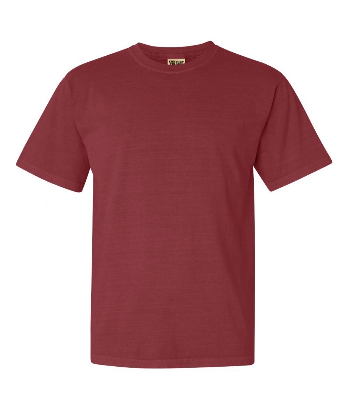 Comfort Colors T Shirt 1717 Short Sleeve Heavyweight Crewneck UNISEX CRIMSON NEW