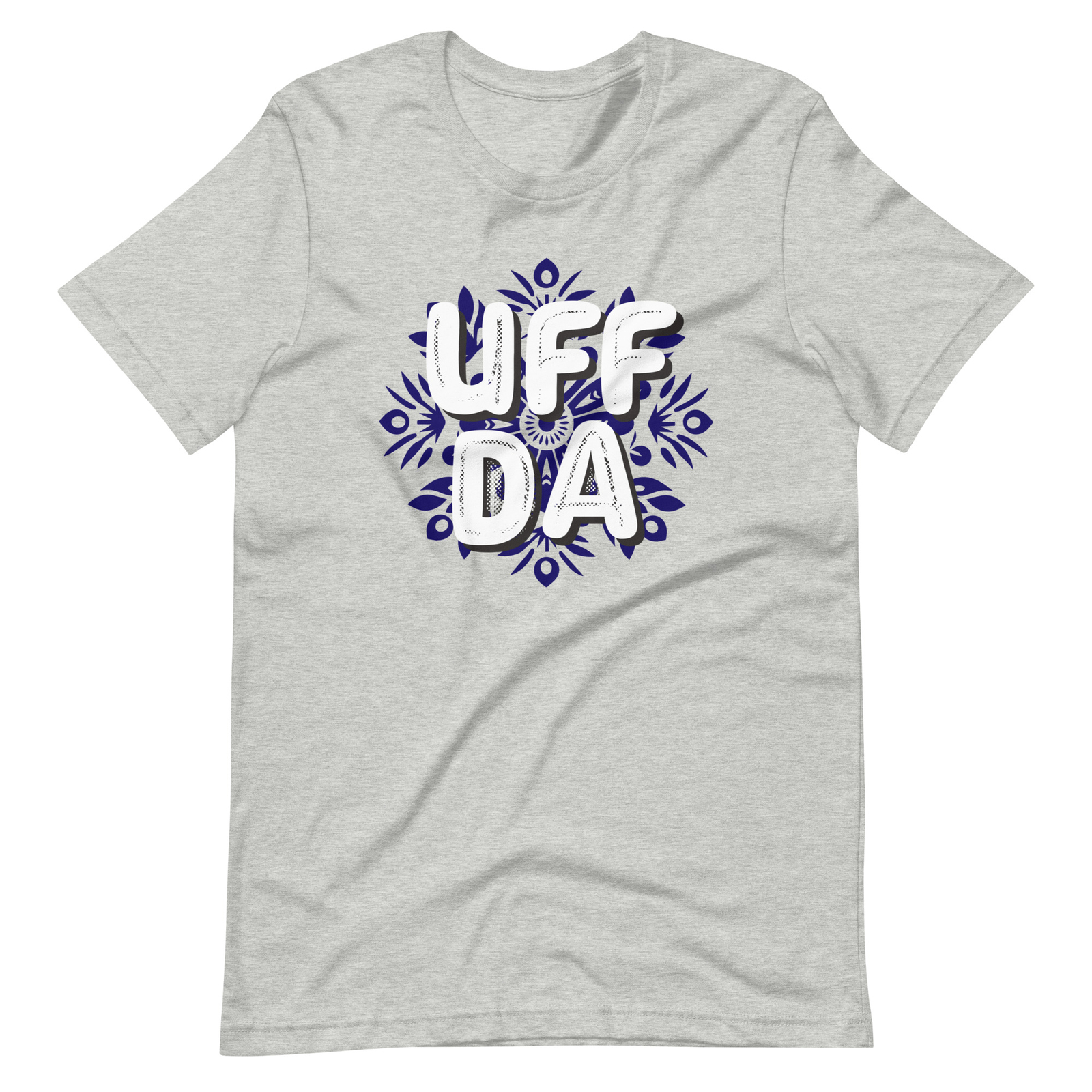 Uff Da Scandinavian Heritage Midwest Unisex T-shirt S,M,L,XL,2X,3X,4X