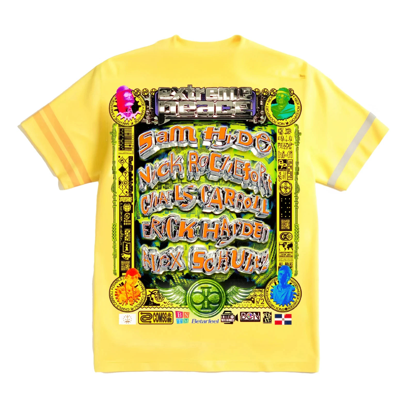 Million Dollar Extreme MDE t-shirt Extreme World Peace 2 2XL Sam Hyde size XXL
