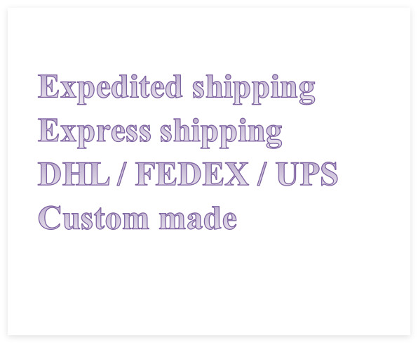 Expedited Express Shipping Custom Made Tailored