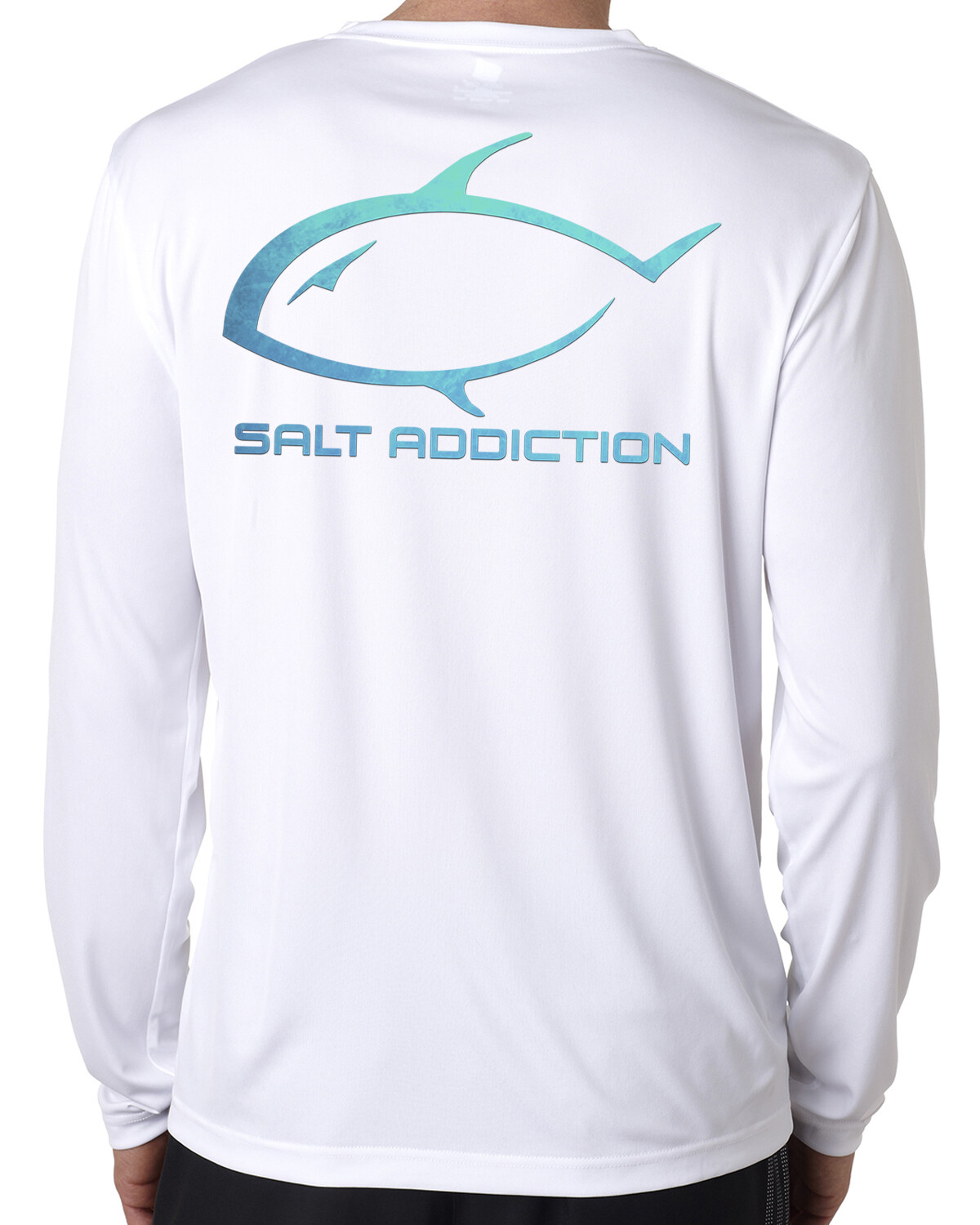 Salt Addiction long sleeve microfiber saltwater fishing t shirt uv upf 50+
