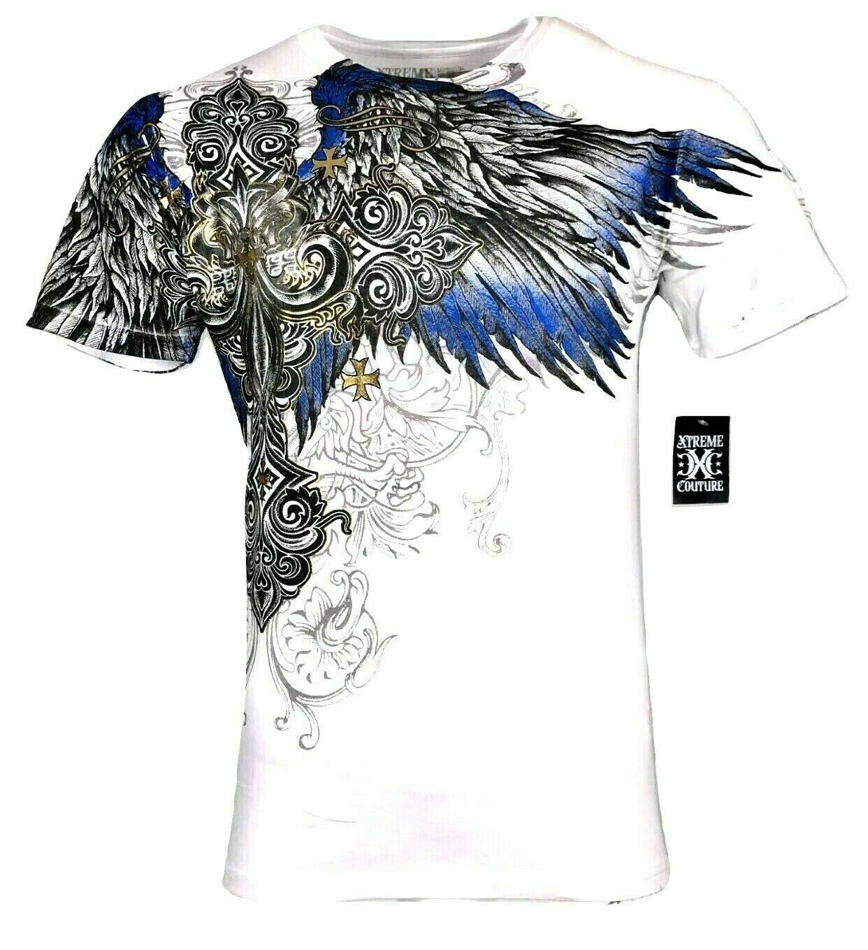 Xtreme Couture by Affliction Men’s T-Shirt T-Shirt ENSIGN Tattoo Biker MMA