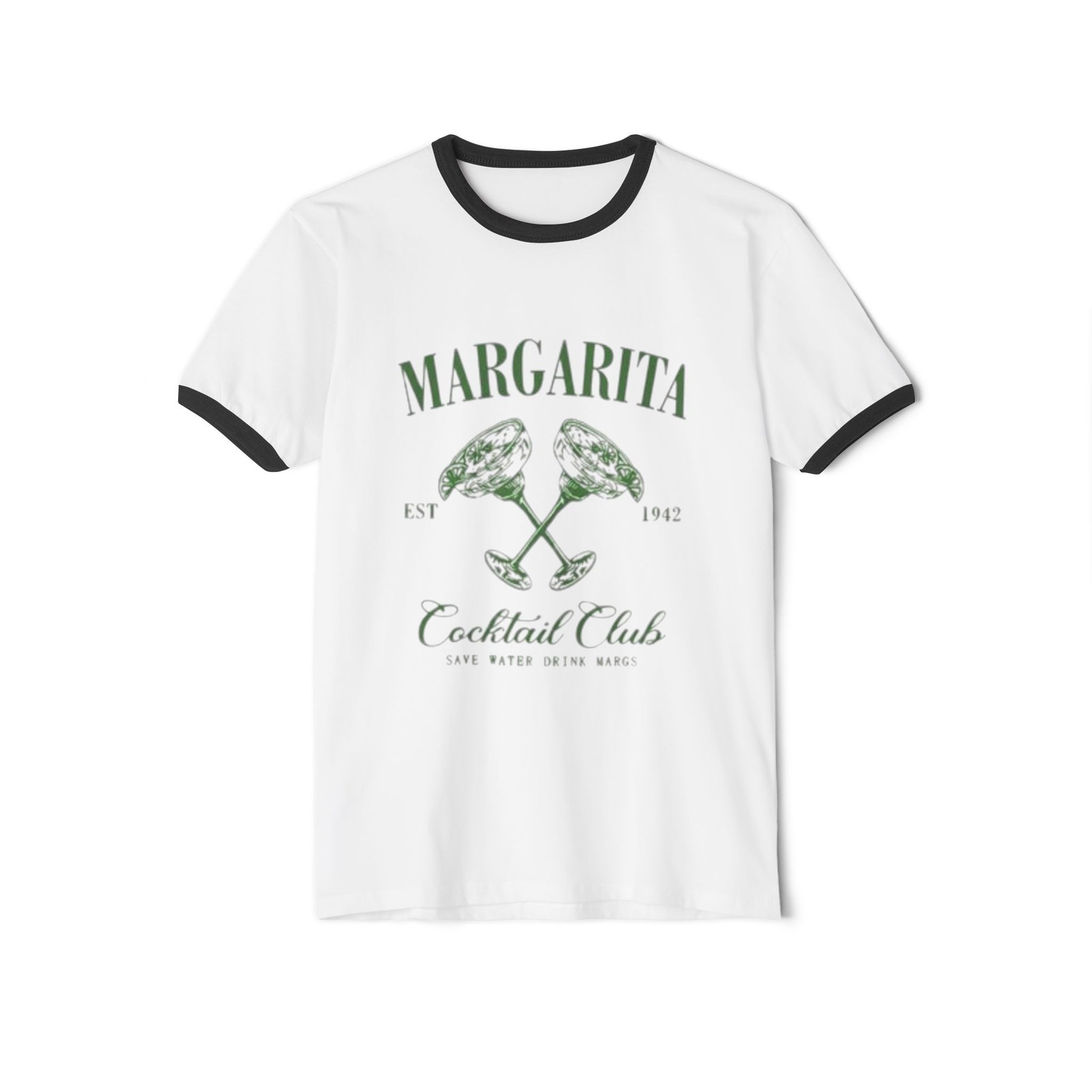 Margarita Cocktail Club T-Shirt | Retro Bar Illustration