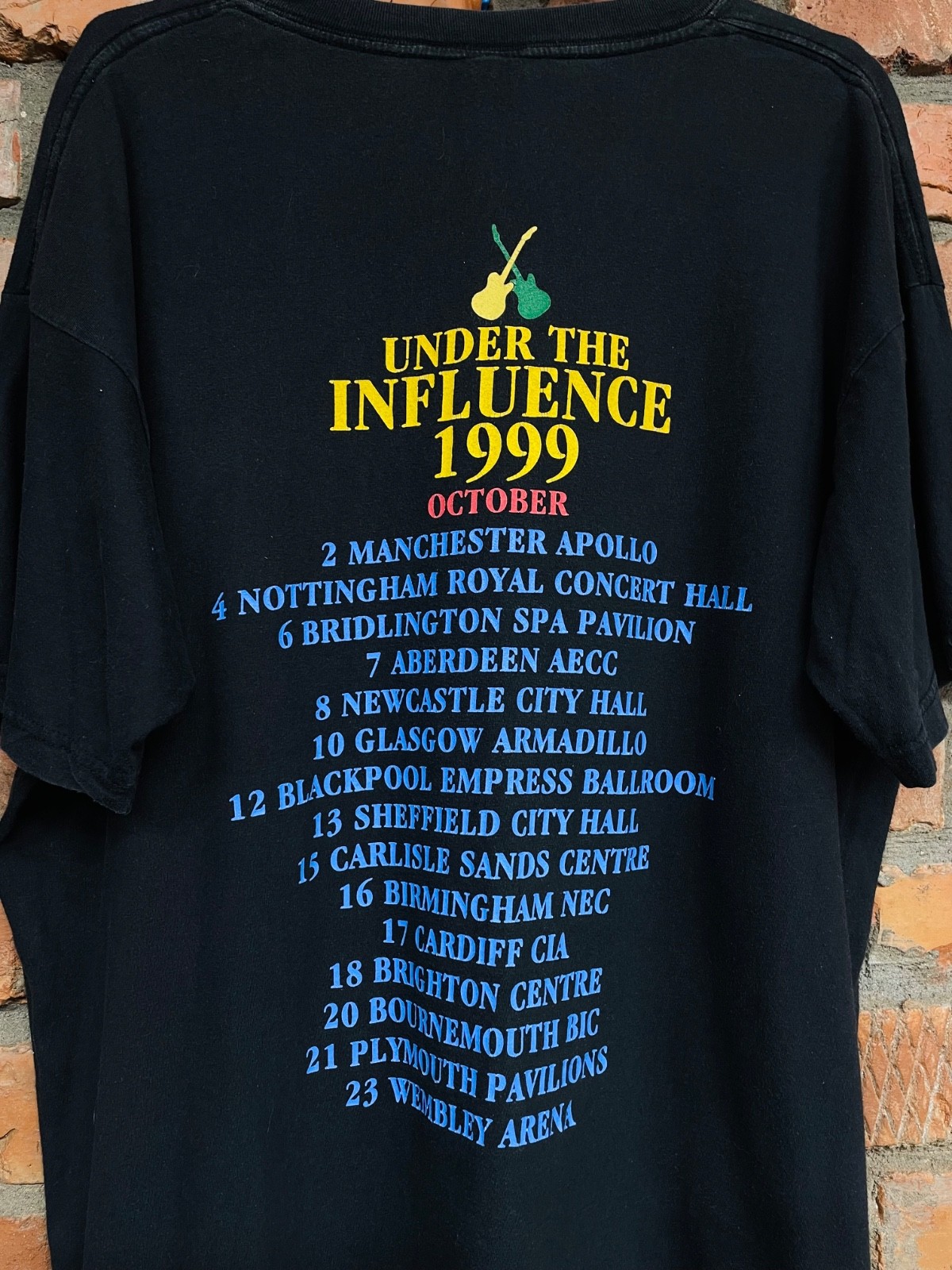 Vintage Status Que 1999 Under the Influence Tour Band T-Shirt Men’s Size L