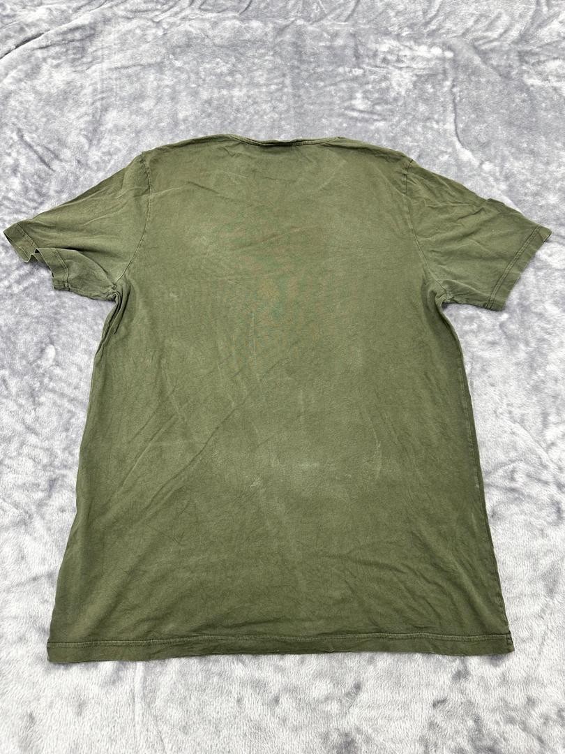 A days March Men’s Olive Green Round Neck Short Sleeve T-shirt Size (M) A13-30