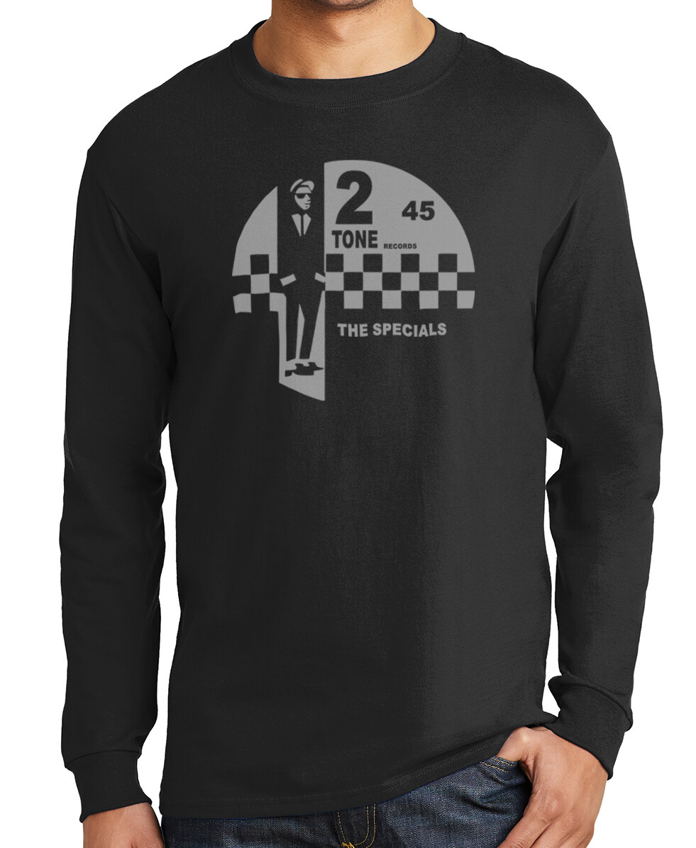 2 Tone Records The Specials Long Sleeve T-Shirt Jerry Dammer Reggae on S-3XL Tee