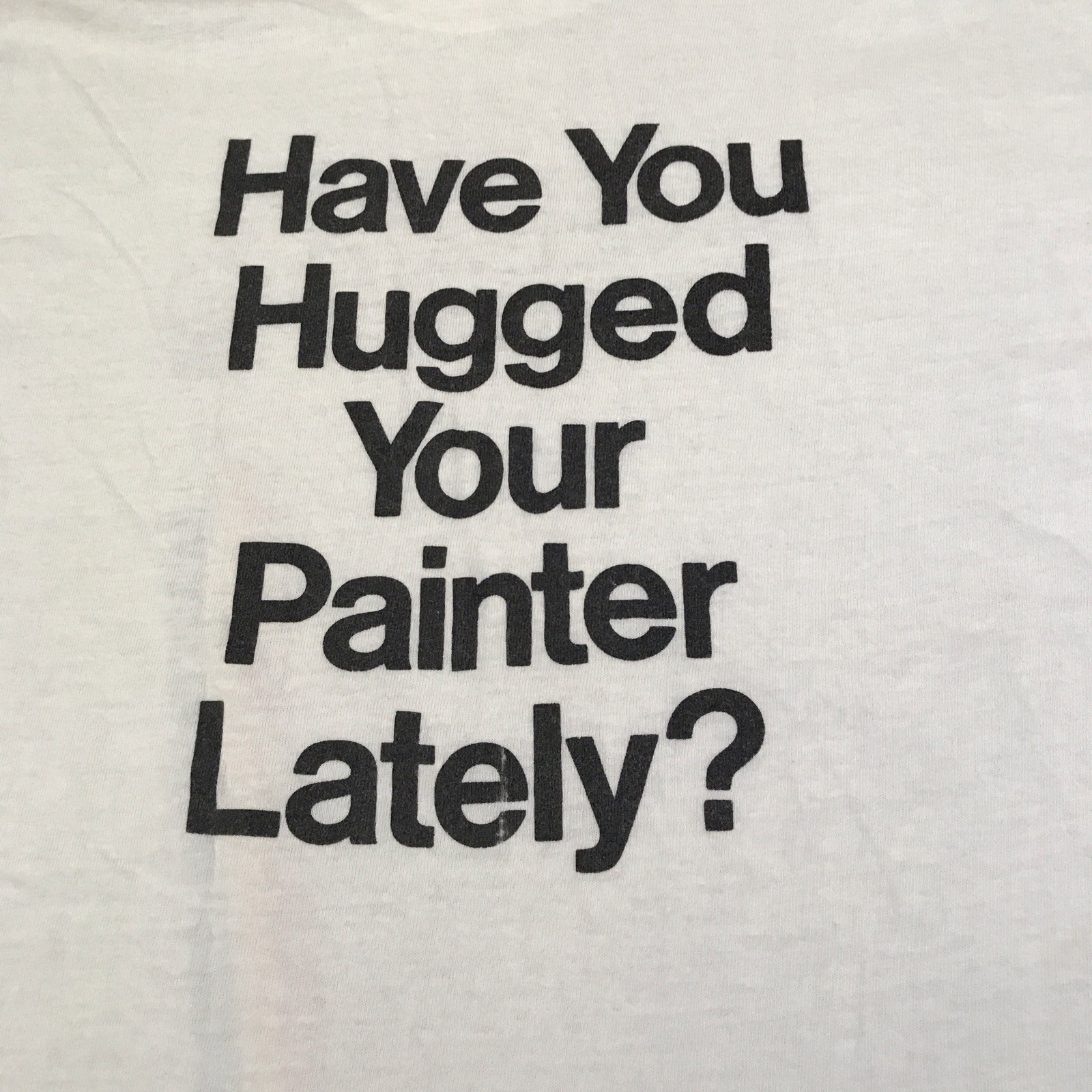 Sinclair Paint VNTG Single Stitch Graphic White T-shirt *See Description*