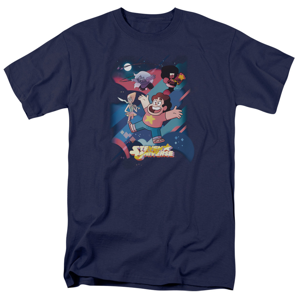 STEVEN UNIVERSE GROUP SHOT Licensed Adult Men’s Graphic Tee Shirt SM-5XL
