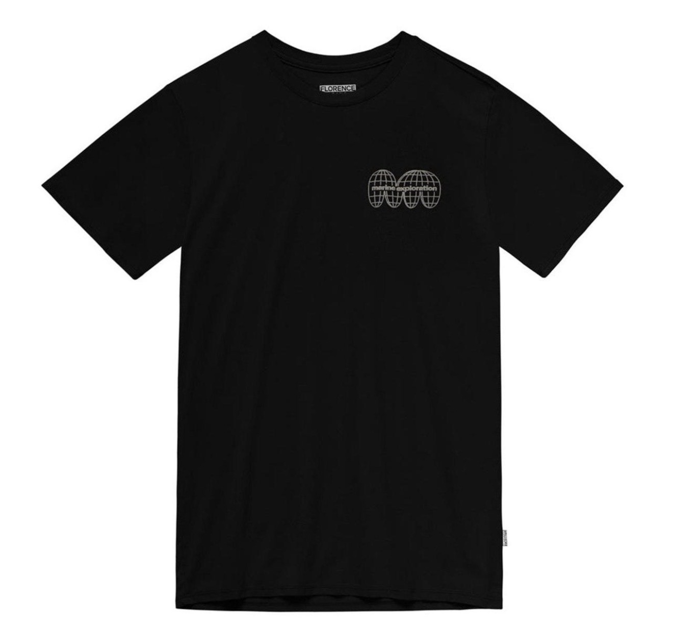 NEW Florence Marine X Men’s Large Frontier Organic Black T-Shirt $30 msrp M11