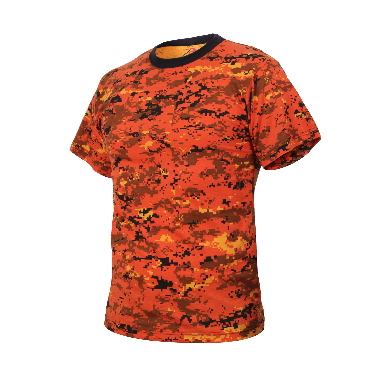 Rothco Men’s Digital Camo T-Shirt – Orange