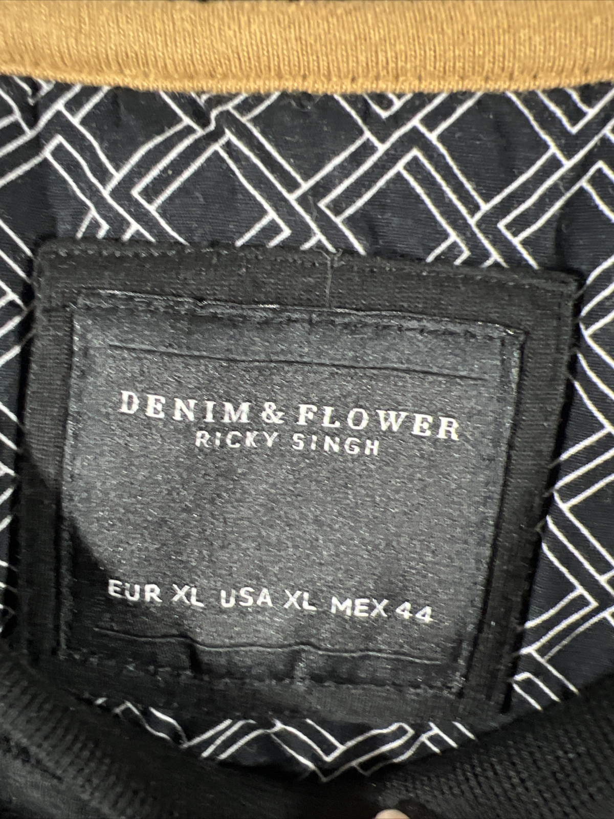 Denim & Flower Teen Mens X-Large LS Thick Cotton Poly Shirt ‘Minimal’ Definition