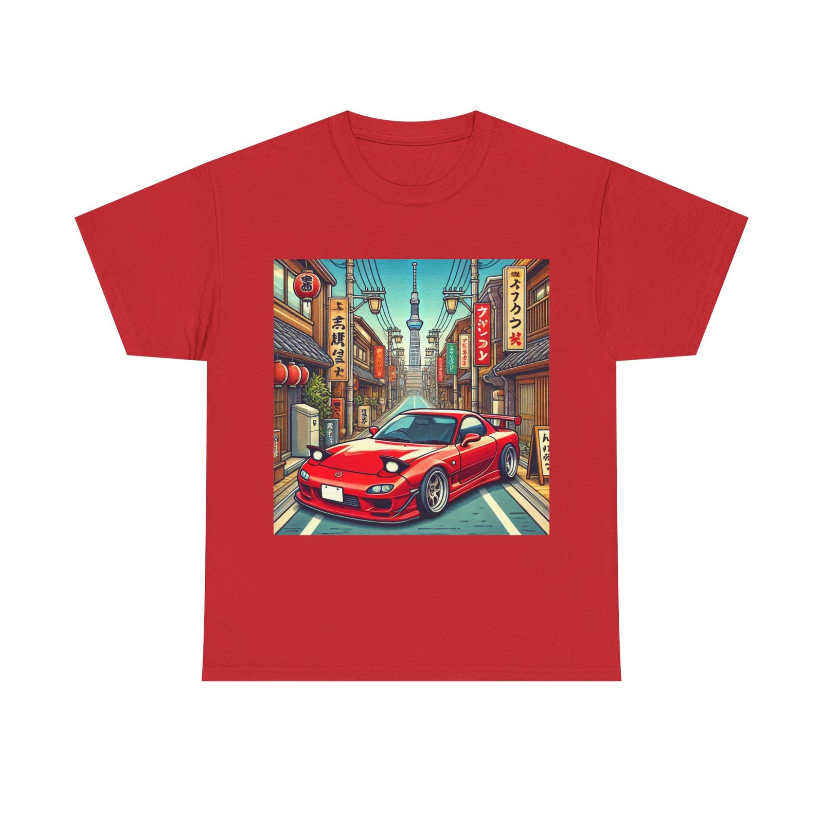 Rx7 style classic jdm tshirt tee