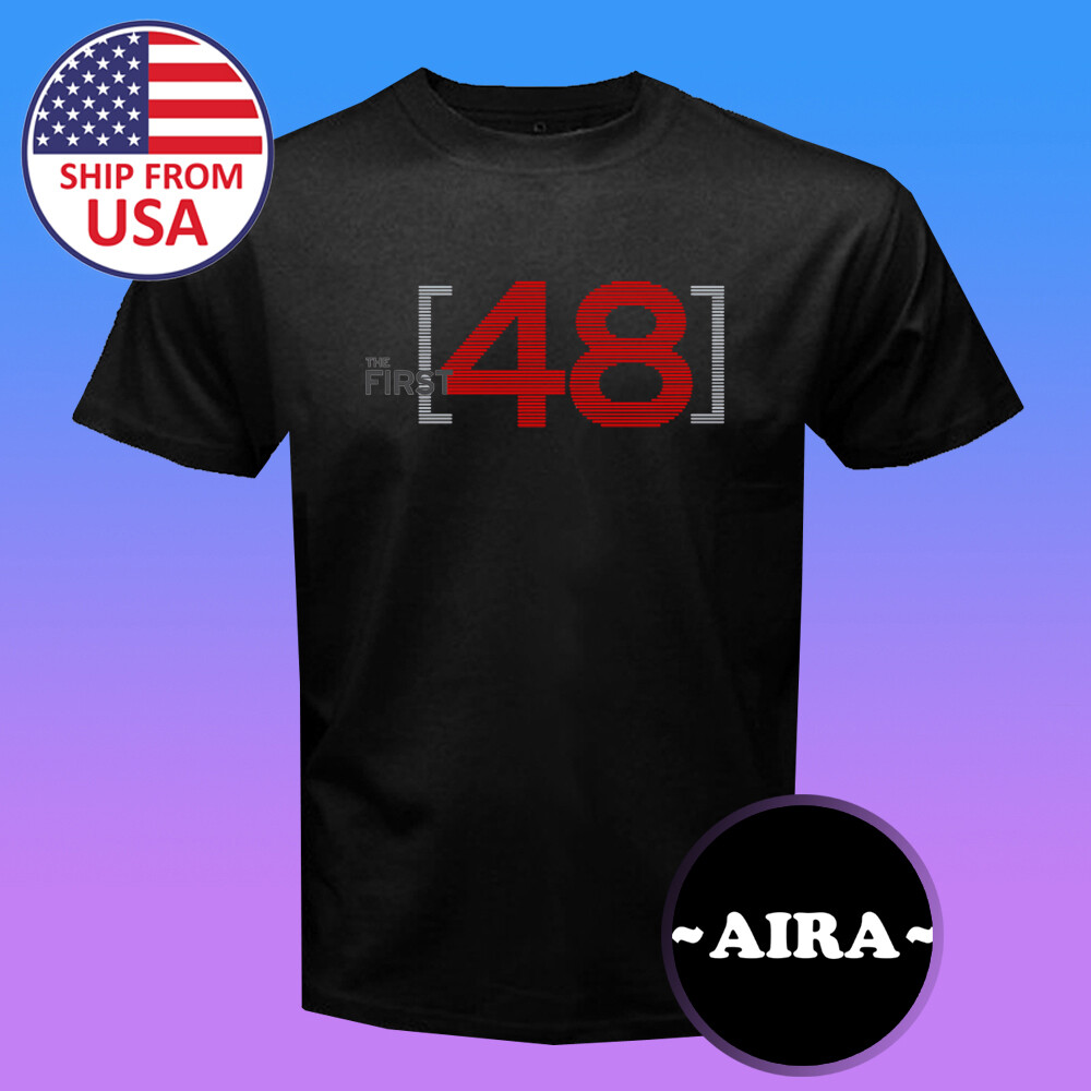 The First 48 Tv Show Men’s Black T-Shirt Size S-5XL