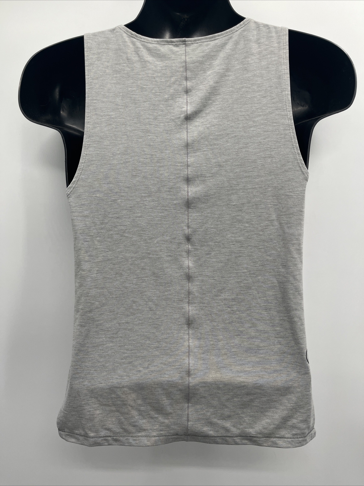 Men’s Casual Solid Grey Tank Top Sleeveless Athletic Tee Shirt Size N/A