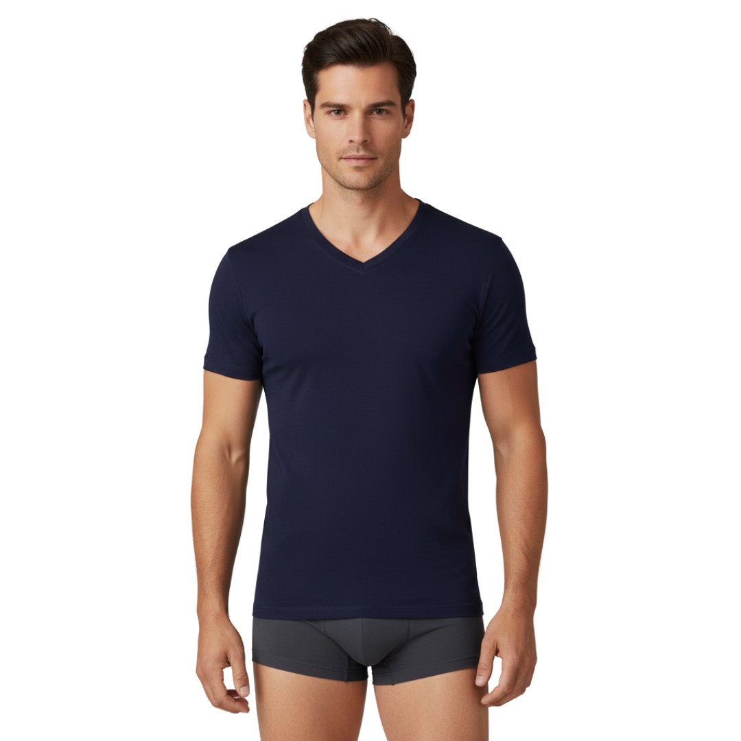 Bamboo V-Neck Undershirt (3 Pack)